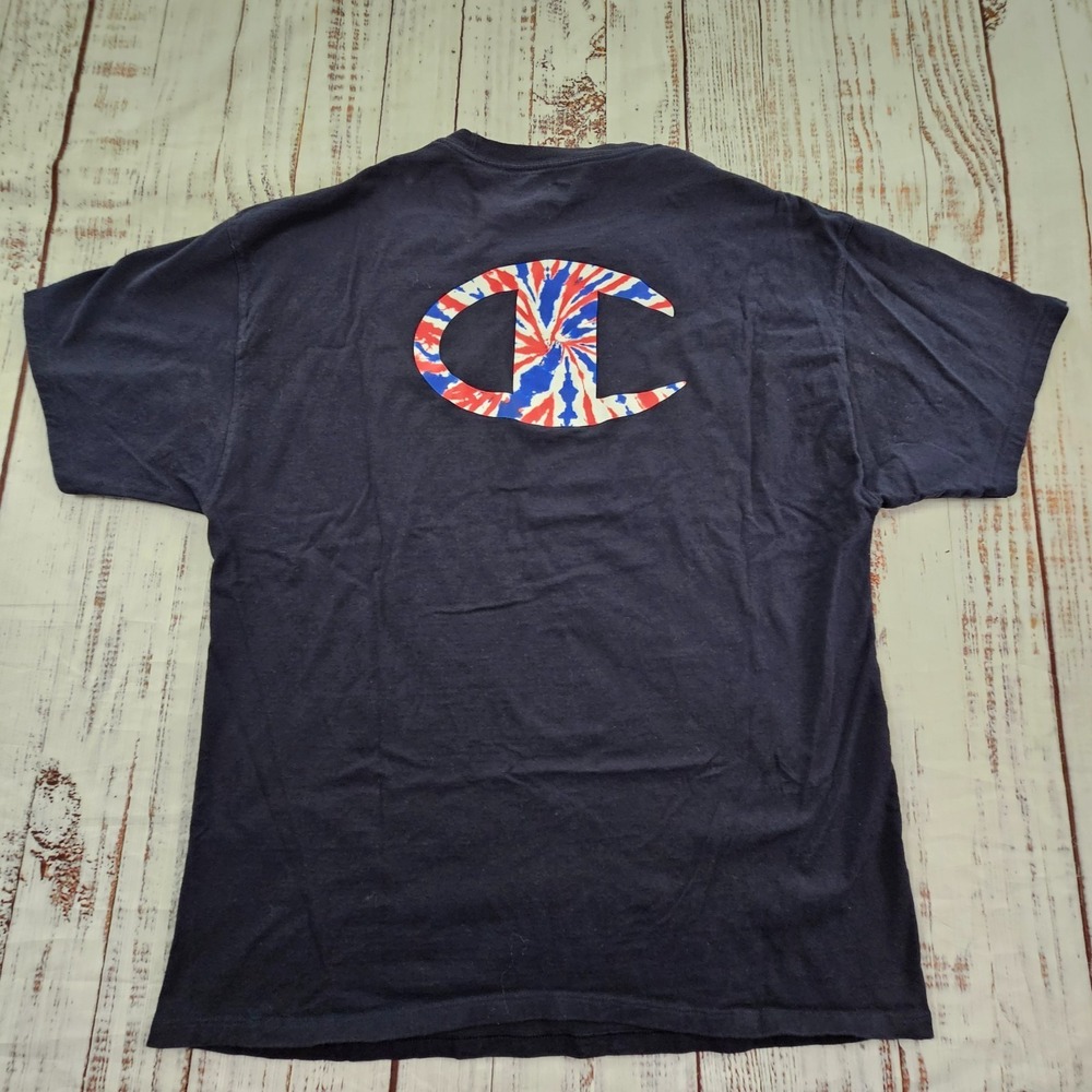 Champion Authentic Athleticwear Blue Short Sleeve T-Shirt Adult XL